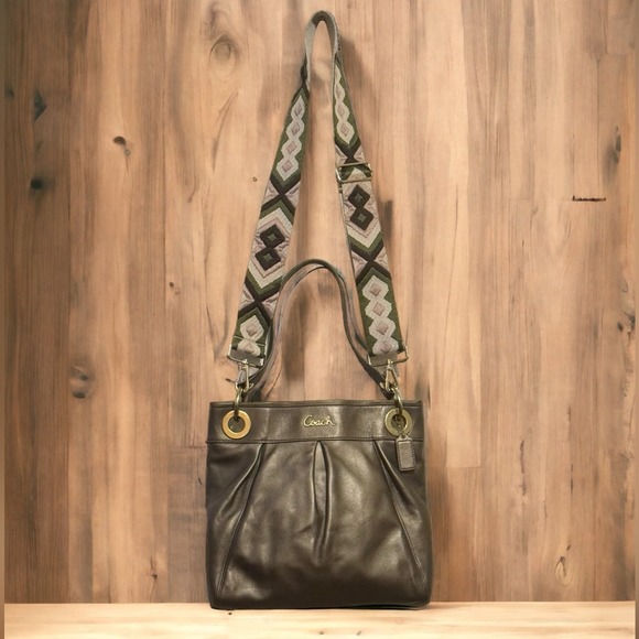 Coach Crossbody Ashley Hippie Leather Bohemian - Picture 3 of 10